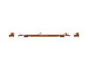 TTX brown 89'8" F89F TOFC flatcar #152206