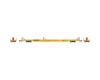 Trailer Train yellow 89' F89F TOFC flatcar #151741