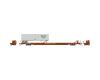 Trailer Train brown 89' F89F TOFC flatcar #154869 w/ 40' PC trailer