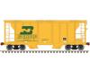Burlington Northern scale monitor car PS-2 covered hopper #979039