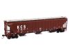 Kansas City Southern Trinity 4750 3-Bay Covered Hopper #310557
