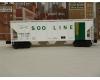 Soo Line PS-2 discharge covered hopper #73053 used