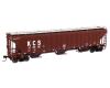 Kansas City Southern Trinity 4750 3-Bay Covered Hopper #310596