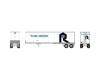 The Rock 40' smooth side Z-Van trailer #209251