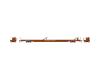 Trailer Train (brown) F89F 89' flatcar #151111