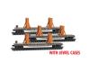 Norfolk Southern Ribbon Rail 3-Pack #1 With Jewel Cases
