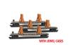 Norfolk Southern Ribbon Rail 3-Pack #2 With Jewel Cases