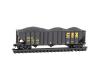 CSX 100-Ton 3-Bay Open Hopper Rib Sides With Coal Load #492042