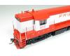 Frisco (Mandarin Orange Scheme) high hood GE U25B #803