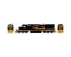 Rio Grande (1990s) SD40T-2 #5400 with Tsunami2