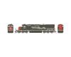Southern Pacific speed lettering SD40T-2 #8237