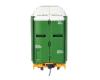 Burlington Northern 89' Thrall bi-level auto carrier #159173