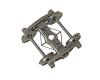 O-Scale 2 Rail AAR Bettendorf Style Metal Trucks 50-Ton 1-Pair