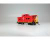 Lehigh & New England red scheme northeastern caboose #582