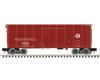 Pennsylvania Railroad (circle keystone)  40' wagon top boxcar #77657