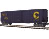 Chessie System 50' waffle boxcar