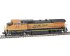 BNSF (late swoosh) Dash 8-40BW #516 with LokSound