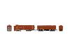 BNSF Railway rotary snowplow #972561 & F7B power car #972577