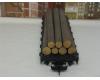 Rio Grande flatcar #4061 with log load (used)