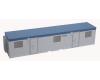 Wilmot mobile office container (white / blue)