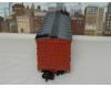 Southern Pacific brown boxcar #4067 (used, yellow box)