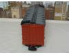 Southern Pacific brown boxcar #4067 (used, yellow box)