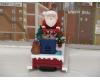 Santa operating handcar (used)