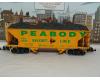 Peabody coal hopper #4076 with load (used)
