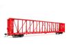 CP Rail-Red NSC Centerbeam Flat Car 6-Pack