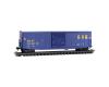CSX 50' single door boxcar 4-pack with jewel cases