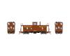 Western Pacific ICC Caboose #490 With Lights