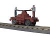 Maintenance of Way (tuscan) operating hand car<br /><strong>Scale:</strong> 3-Rail O gauge semi-scale