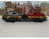 LGB Express flatcar with two automobiles (used)