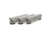 Western Pacific ACF 4600 3-bay center flow covered hopper 3-pack