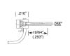 SBE Bottom Shelf Whisker Metal Couplers w/Gearboxes - Medium Centerset