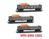 Denver & Rio Grande Western Weathered 3-Pack With Tunnel Forms Load