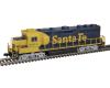 Santa Fe GP40 Locomotive #2964 With ESU LokSound