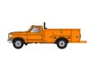 Ford® pickup truck set F-250 & F-350 Safety Orange