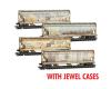 CSXT/Ex-Family Lines Weathered 4-Pack With Jewel Cases