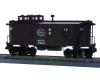 New York Central wood sided caboose #19654