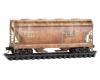 CSX Weathered 2-Bay Covered Hopper #226712