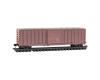 Undecorated 50' Rib Side Box Car Single Door Without Roofwalk