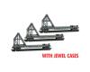 CSX/Ex-Clinchfield RR Weathered 3-Pack With Ice Breaker Load