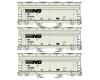 Norfolk Southern 2-Bay ACF Covered Hopper 3-Pack