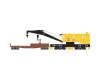 Milwaukee Road 200-Ton Crane & Tender
