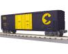 Chessie System 50' double plug door boxcar #490014