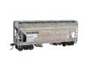 Denver & Rio Grande Western Weathered ACF 2-Bay Hopper #10002