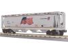 Union Pacific 4-bay cylindrical hopper car # 21214