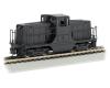 Black Painted Unlettered GE 44-Ton Switcher With Tsunami2