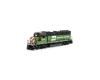 Burlington Northern GP50 Phase II #3112 With Tsunami2